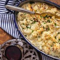 Rezept von carlo bernasconi: überbackener blumenkohl mit taleggio-sauce