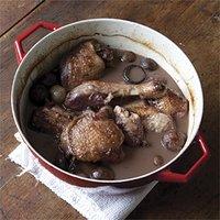 Rezept von ginette mathiot: coq au vin