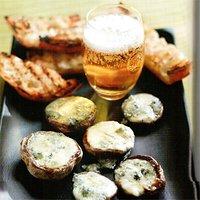 Rezept von gino d’acampo: champignons gefüllt mit gorgonzola und honig