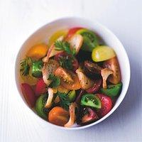 Rezept von trish deseine: sellerie-karotten-suppe mit salsa