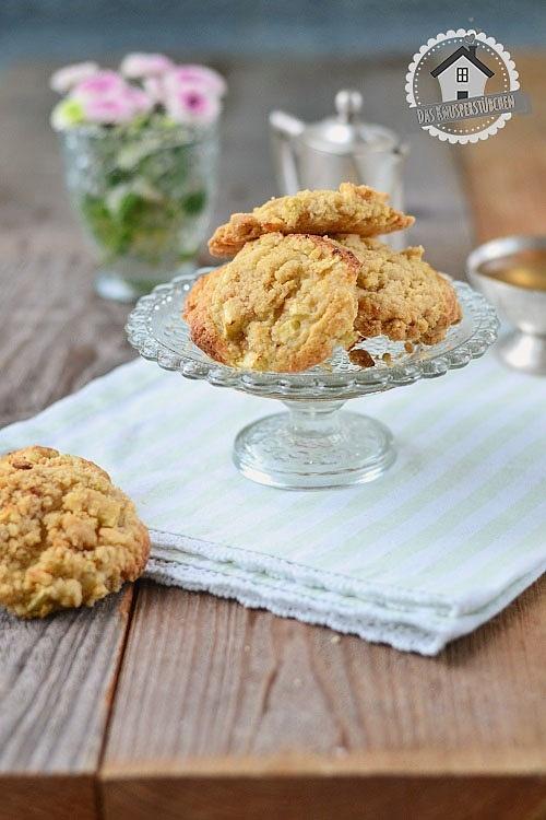 Bratapfel crumble muffin cookies