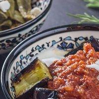 Gebratene Auberginen mit Joghurt