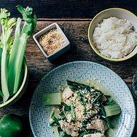 Grünes Hähnchencurry aus Samoa