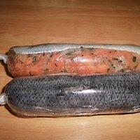 Dreimal Fisch eingerollt