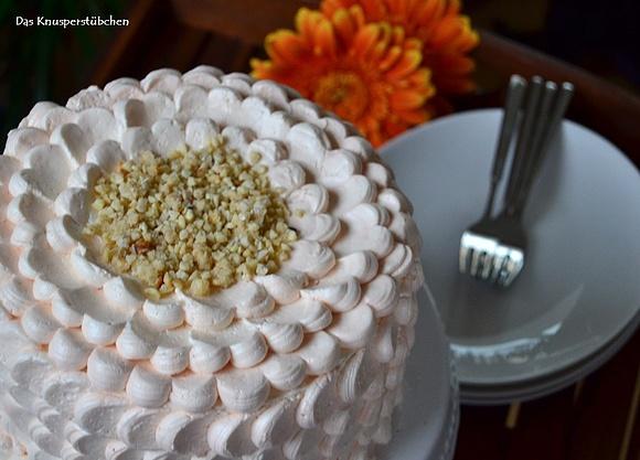 Marzipantorte mit Swiss Meringue