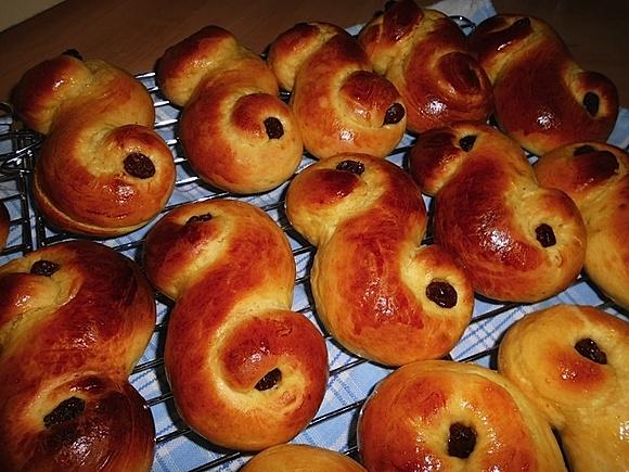 Lussekatter zum 1. Advent.