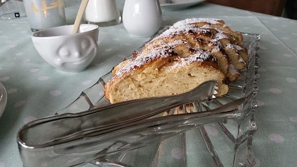 Vanillequark Hefe Zopf