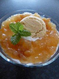 Apfel ~ Aprikosen ~ Trifle