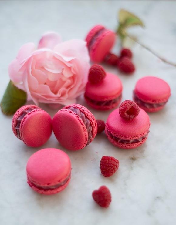 Himbeer Macarons