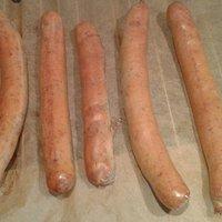 Bratwurst aus dem Ofen