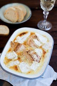 Hähnchenbrust à la normande mit camembert sauce