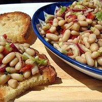 Toskana-Sehnsüchte - Bruschette con fagioli bianchi