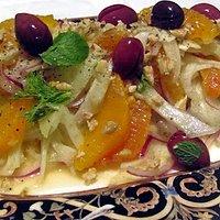 Insalata di finocchi e arance