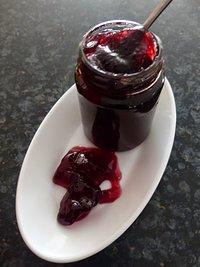 Kirschgelee mit Batida de Coco