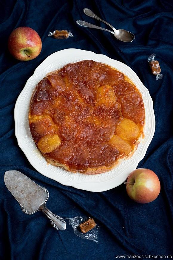Tarte Tatin mit Salzbutter-Karamell