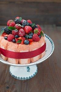 Charlotte aux framboises