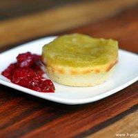 Cheesecake à la rhubarbe ( rhabarber cheesecake)