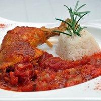 Poulet basquaise (Baskisches Huhn)