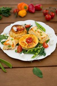 Flan de légumes (Gemüsepudding)