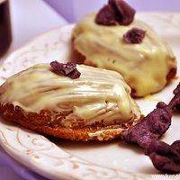 Madeleines à la violette (Veilchen-Madeleines)