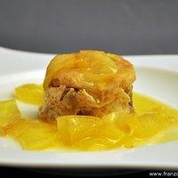 Tatin de noël au beurre salé (weihnachtliche apfel-tarte-tatin mit salzbutter)