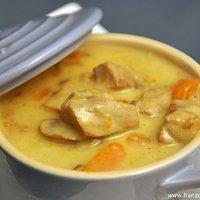 Blanquette de veau (Kalbsfrikassée französischer Art)
