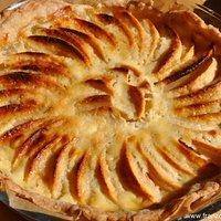 Französische Apfeltarte (Tarte aux pommes)