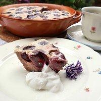 Gib mich die kirsche: clafoutis aux cerises aus buchweizenmehl